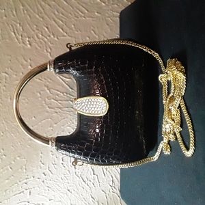 isabella adams python tote backpack